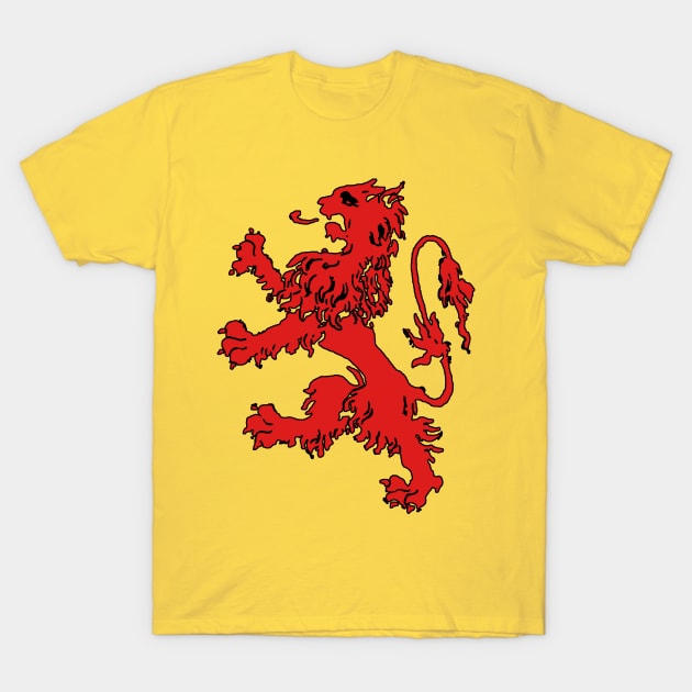 Scottish Lion T-Shirt by Bluedaisy66